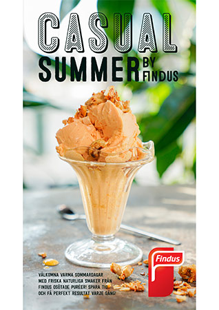 Casual summer inspirationsblad framsida 
