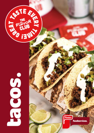 Findus Foodservices Tacos Fastfood folder