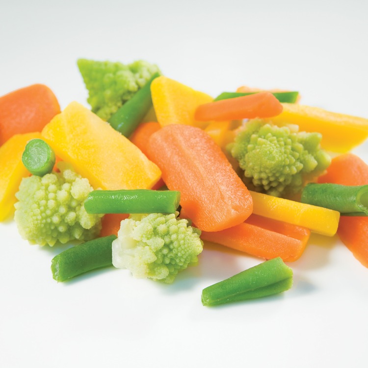 Romanescosymfoni grönsaksmix med morot och romanesco