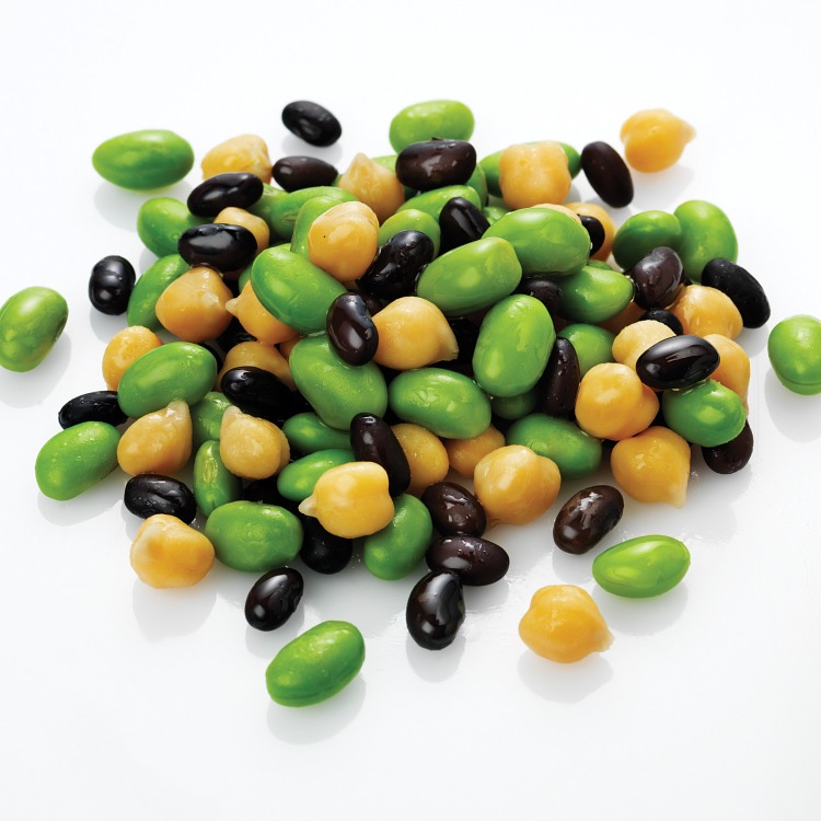 Bönmix med kikärter svarta bönor och sojabönor