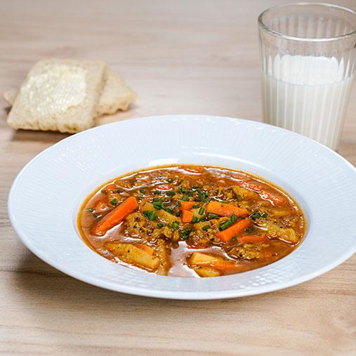 Cowboysoppa med Quorn