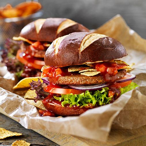 Hot Hernandez Veggie burgare