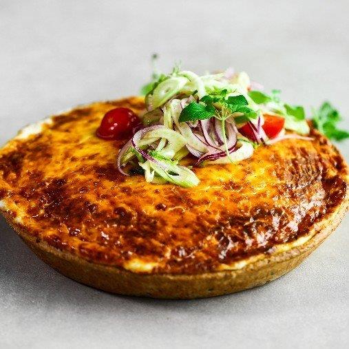 Pease- och purjolökspaj